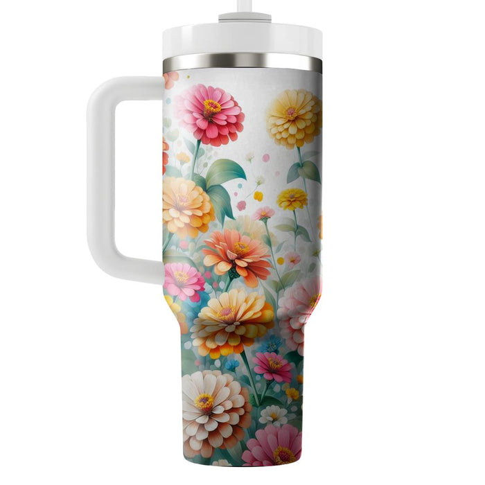 Zinnia Zing  Tumbler Cups