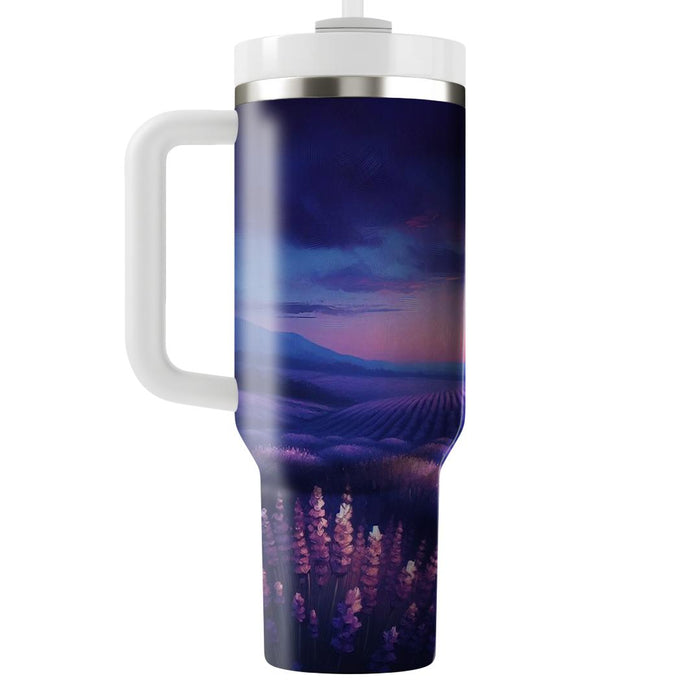 Twilight Lavender Meadow  Tumbler Cups