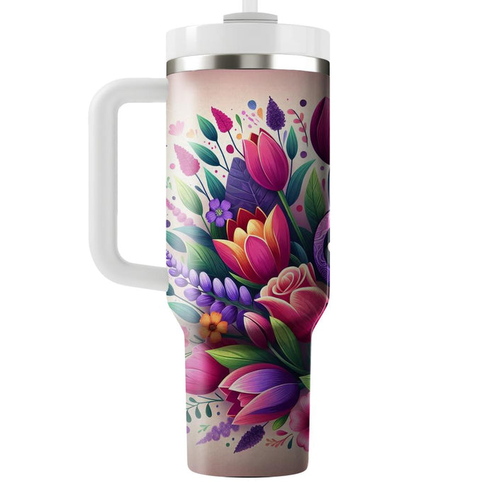 Floral Fantasy - International Women’s Day  Decorative Tumblers