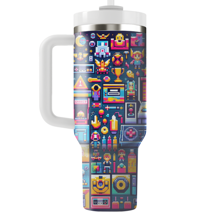 80s Arcade Adventure  Tumblers With Lids