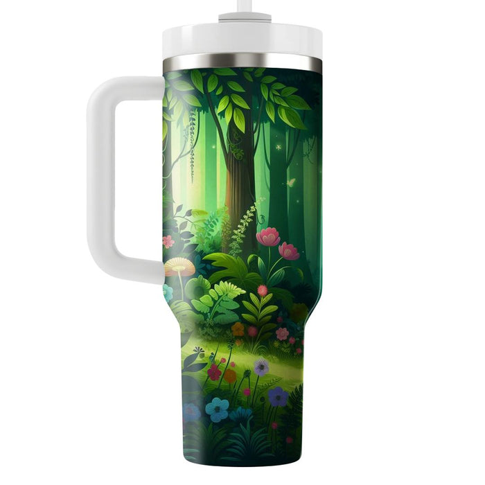 Woodland Fairy Tale  Tumblers With Lids