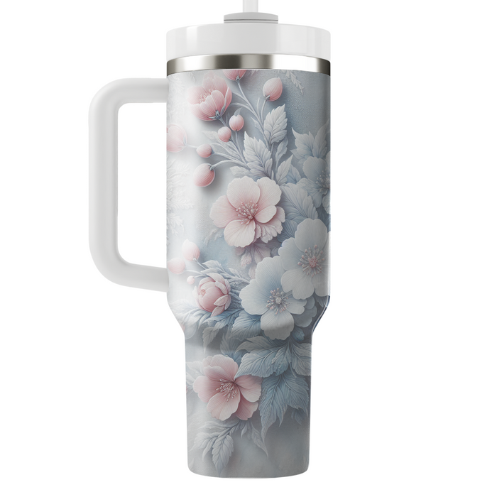 Frosted Blossom  Tumblers For Gifts