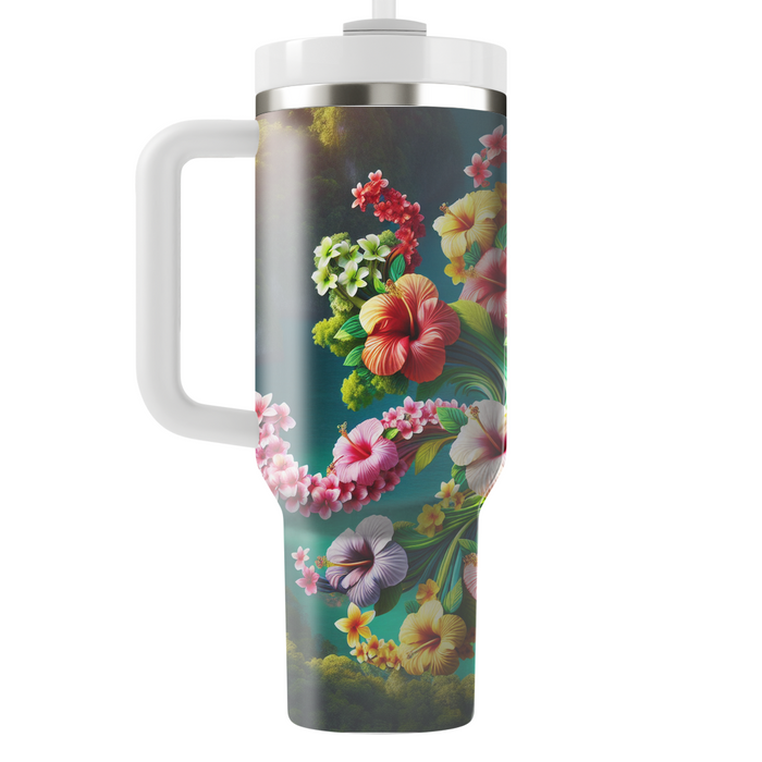 Hibiscus Paradise  Custom Tumblers