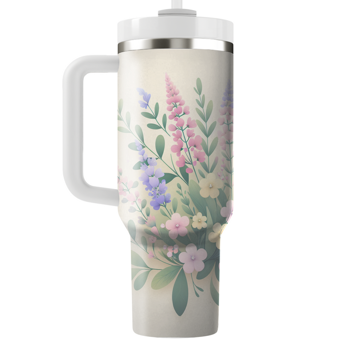 Floral Harmony  Custom Tumblers