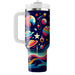 Funky Retro Space Voyage  Insulated Tumblers