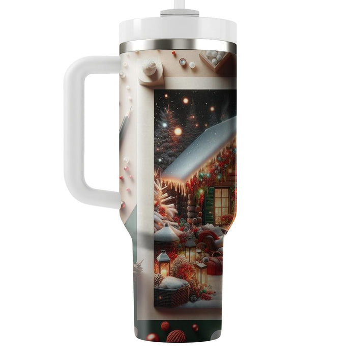 Winter Cozy Moments  Tumblers With Lids