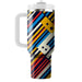 Bold Stripe Rhythm  Custom Tumblers