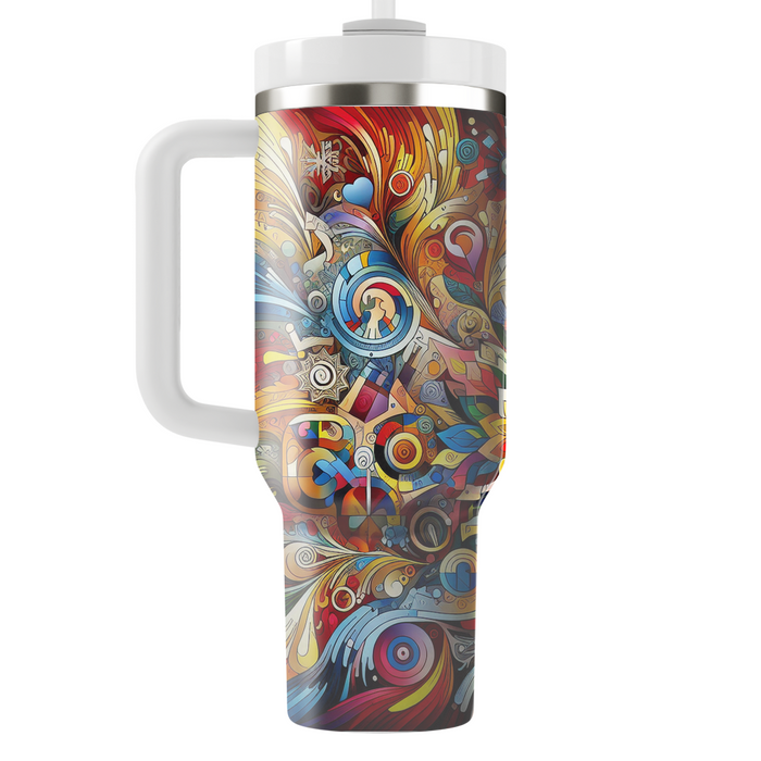 A Symphony Of Cultures - Multicultural Festival  Custom Tumblers