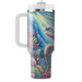 Whimsical Sea Turtle Journey  Tumbler Cups