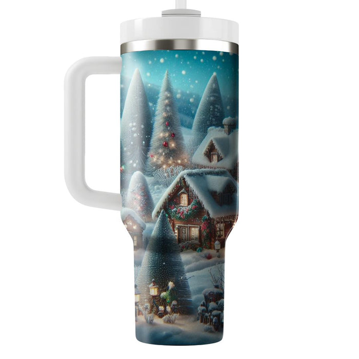 Winter Cozy Holiday Cheer  Tumbler Cups