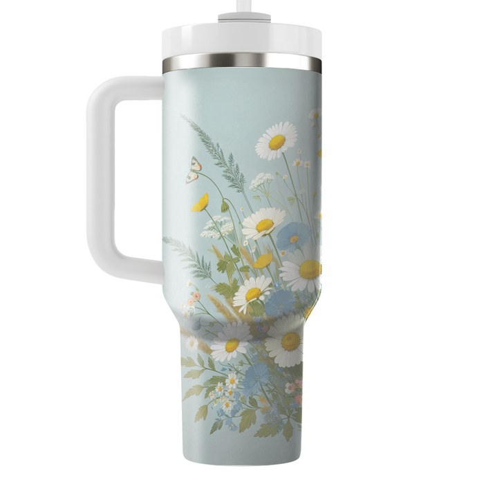 Whimsical Meadow Blooms  Custom Tumblers