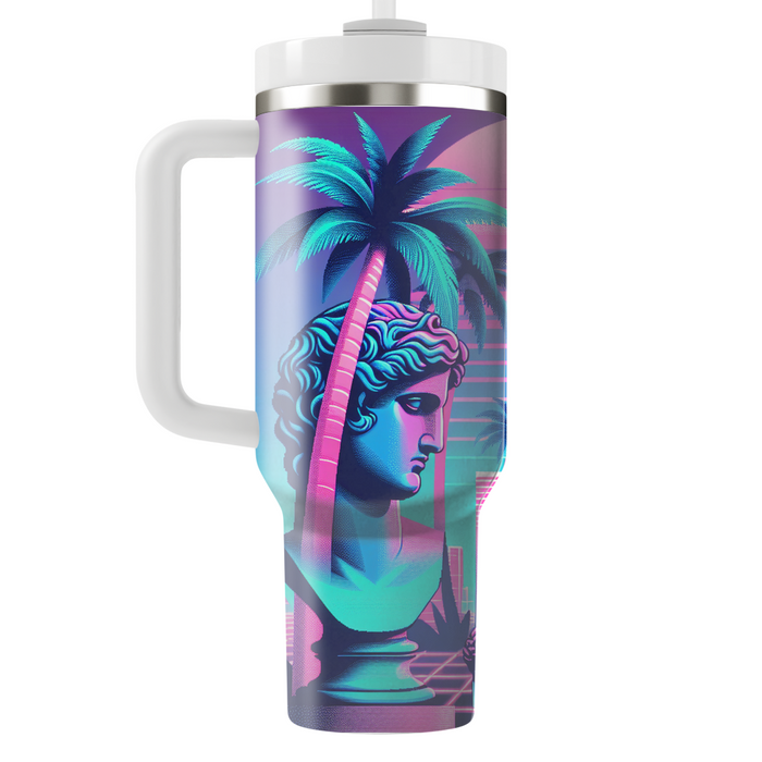 Vaporwave Aesthetic  Personalized Tumblers