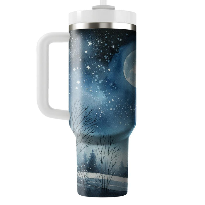 Winter Solstice Reflections  Insulated Tumblers