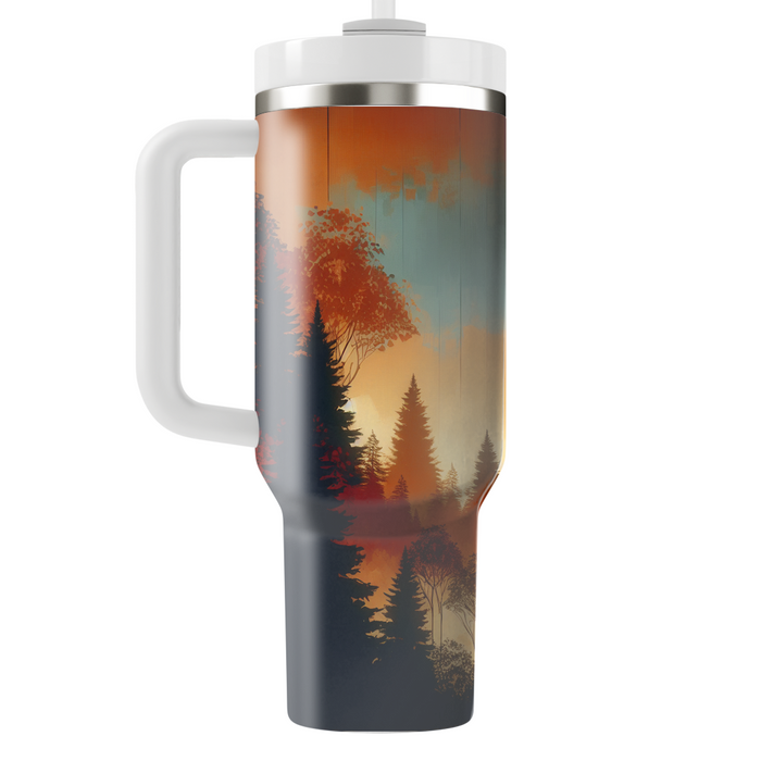 Autumn Twilight Woods  Custom Tumblers