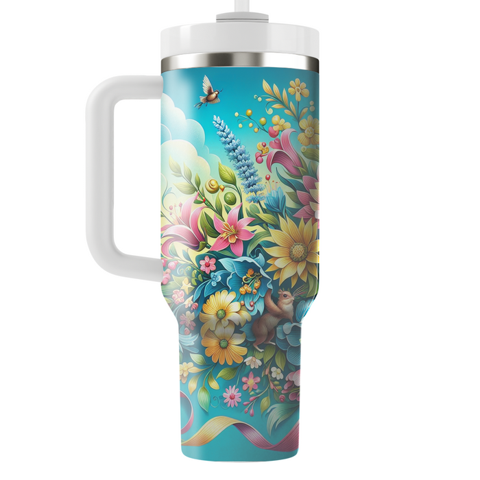 Whimsical Garden - May Day  Decorative Tumblers