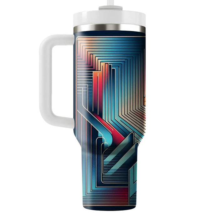 Futuristic Spectrum  Tumbler Cups