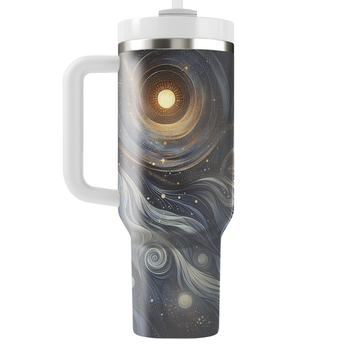 Galactic Solstice - A Cosmic Yule Celebration  Custom Tumblers