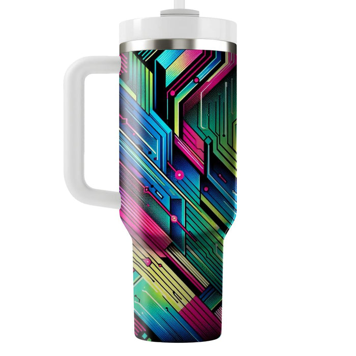 Retro Futuristic Patterns  Custom Tumblers