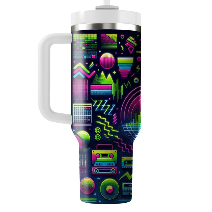 Techno Rave  Tumblers With Lids