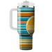 Sunny Retro Stripes  Insulated Tumblers