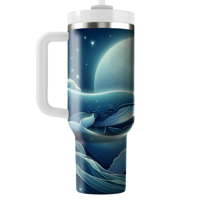 Whimsical Whale Dream  Decorative Tumblers