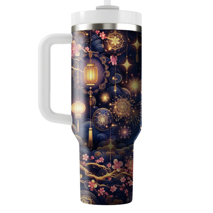 Starlit Revelry - Lunar New Year  Tumbler Cups