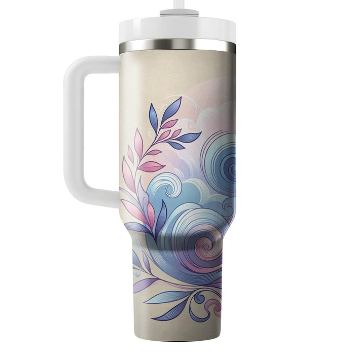 Whimsical Watercolor Dreams  Tumblers With Lids