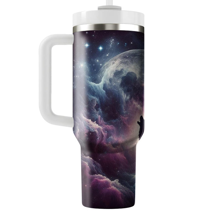 Galactic Wolf Spirit  Tumbler Cups