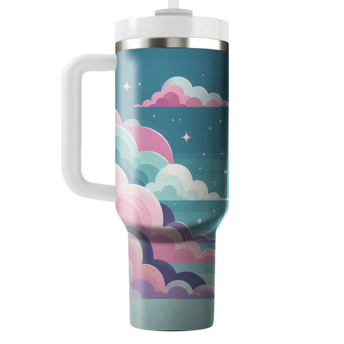 Whimsical Cloud Dreams  Decorative Tumblers