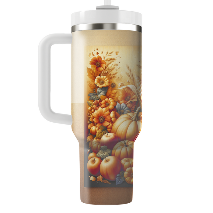 Autumn Harvest Festival  Personalized Tumblers