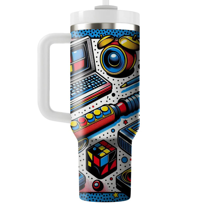 Techno Pop Art  Custom Tumblers