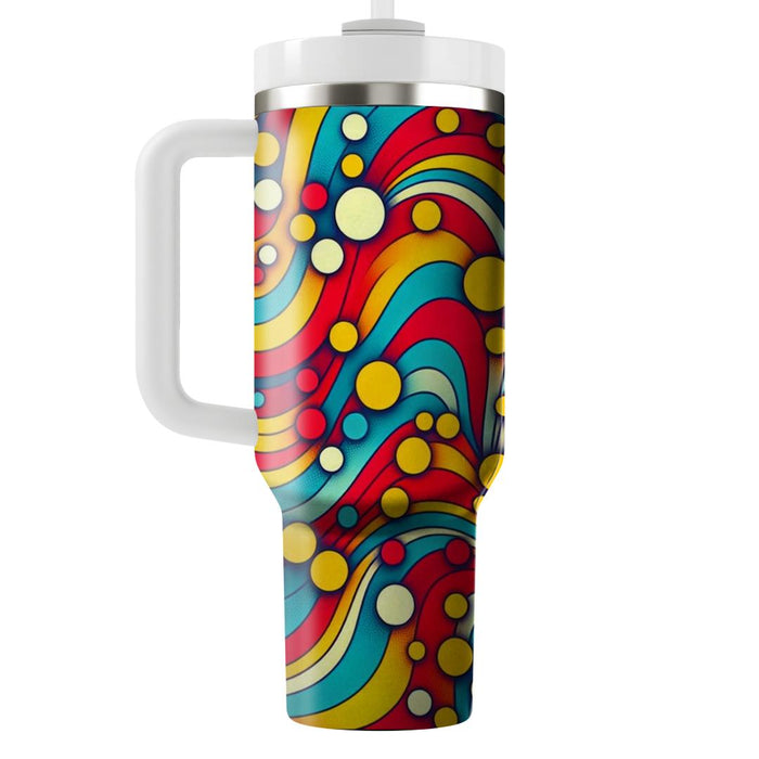 Retro Polka Dance  Decorative Tumblers