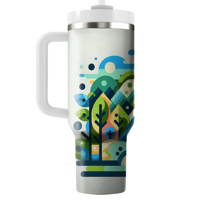 Vibrant Nature Trail  Insulated Tumblers