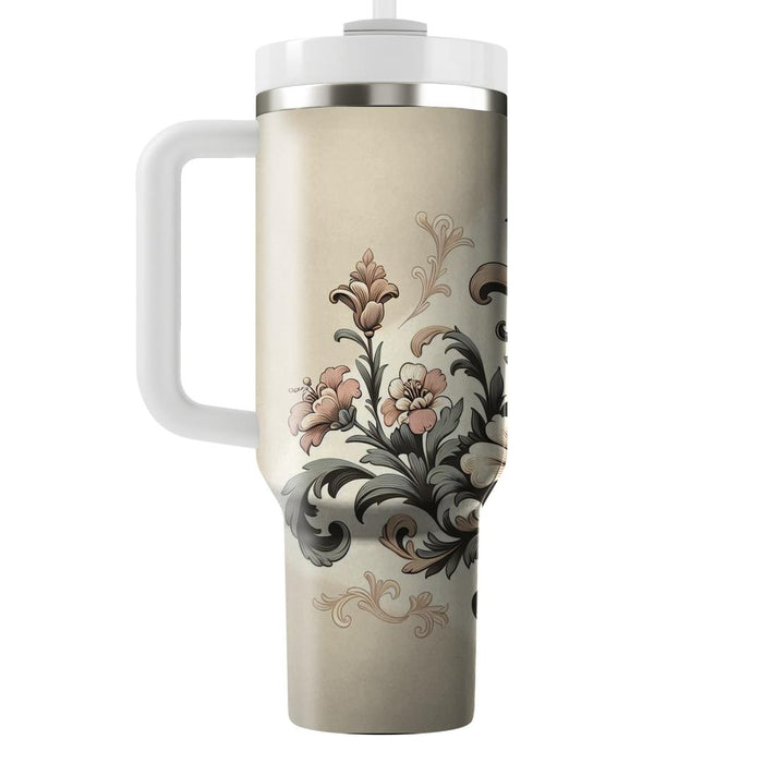 Fleur De Lis Charm  Tumbler Cups