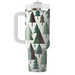 Geometric Forest Pattern  Decorative Tumblers