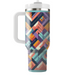 Angular Mosaic Fusion  Decorative Tumblers