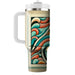 Retro Mosaic Tiles  Travel Tumblers