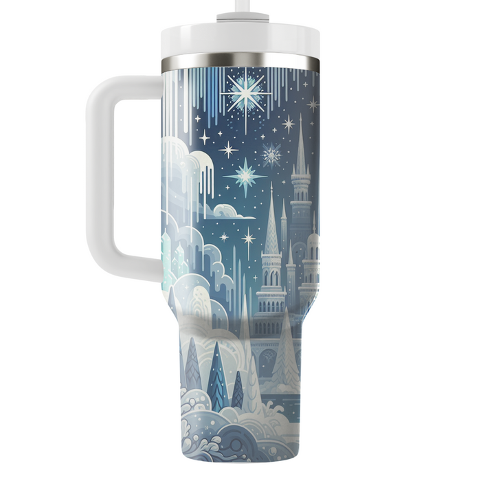 Winter Crystal Palace  Tumbler Cups