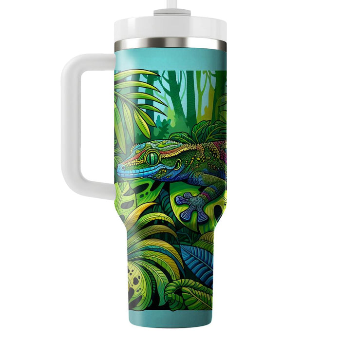 Vivid Gecko Habitat  Tumbler Cups