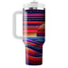 Sunset Disco Stripes  Unique Tumblers