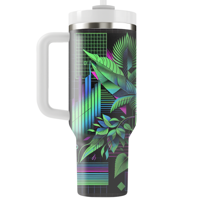 Techno Jungle  Personalized Tumblers