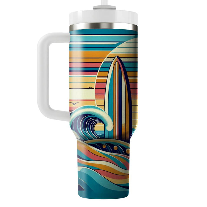 Vintage Surf Safari  Travel Tumblers