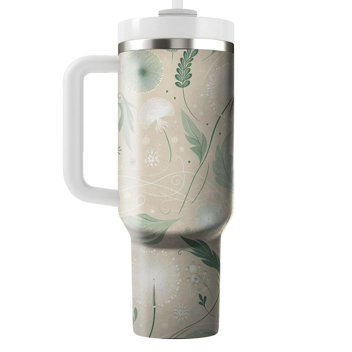 Vibrant Dandelion Breeze  Decorative Tumblers