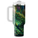 Vivid Peacock Garden  Decorative Tumblers