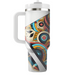 Vibrant Tribal Patterns Tumblers With Lids