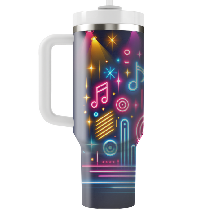 Retro Neon Lights  Personalized Tumblers