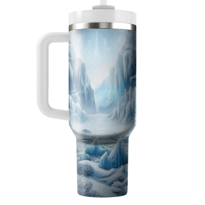 Winter Glacial Beauty  Tumbler Cups