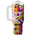 Vivid Fiesta  Tumblers With Lids