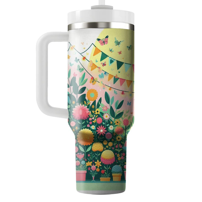 Springtime Celebration  Decorative Tumblers