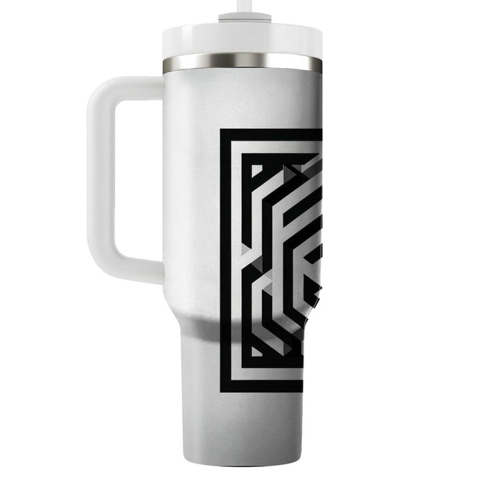 Geometric Illusion  Custom Tumblers